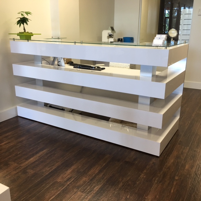 Athens modern reception desk